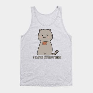 I Ate Everything - Cat Eating Cookies Tank Top